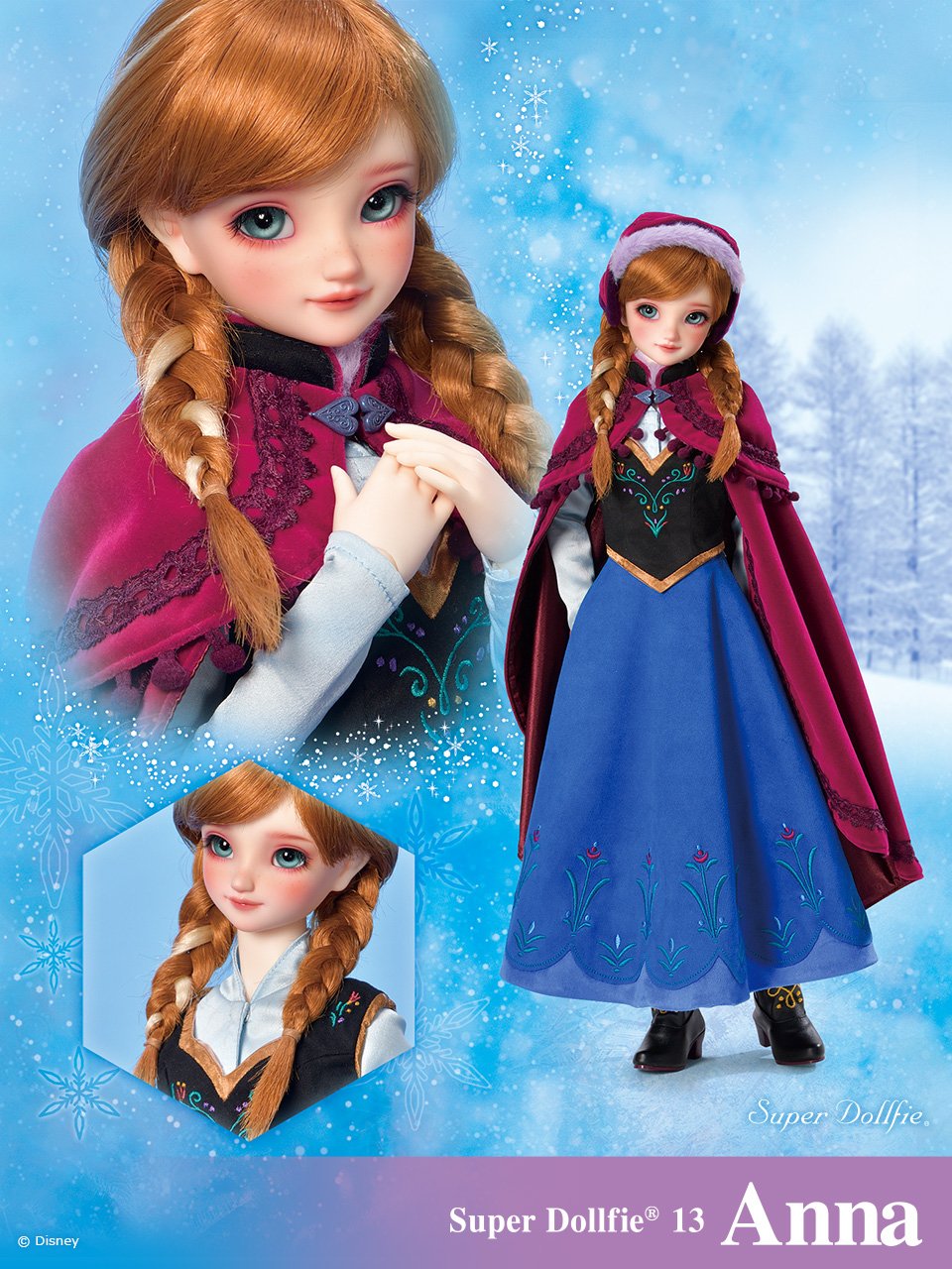 Super Dollfie® DISNEY Collection ～アナと雪の女王～ 注文販売受付 