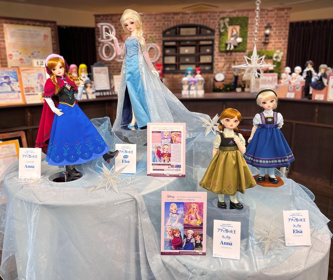 Sd Disney Collection アナと雪の女王 特別販売と展示実施中です ドールポイント秋葉原 株式会社ボークス