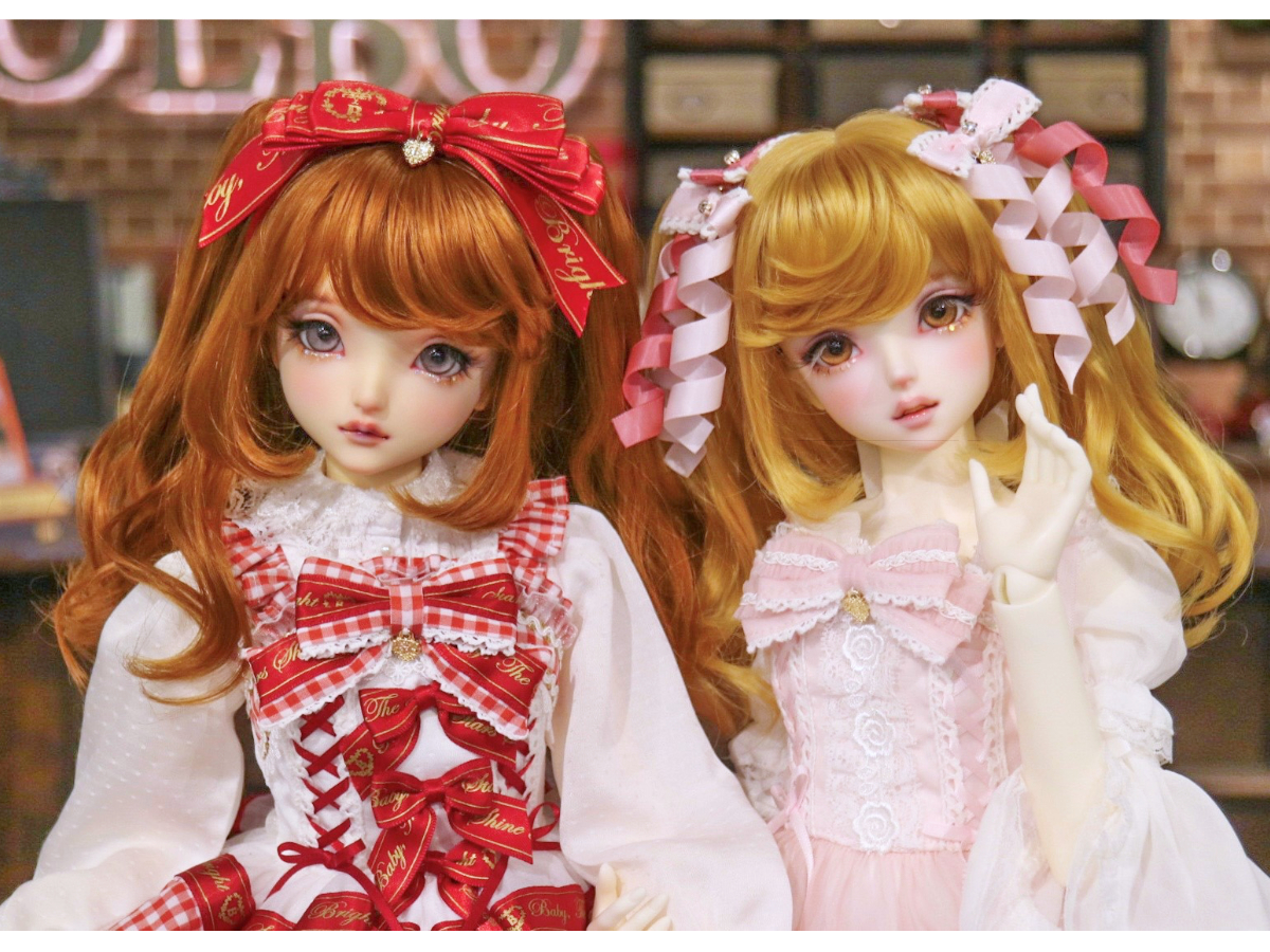 Super Dollfie・meets・BABY, THE STARS SHINE BRIGHT「SDGr女の子 まぁちゃ/ゆめぴ」ただ今展示中♪