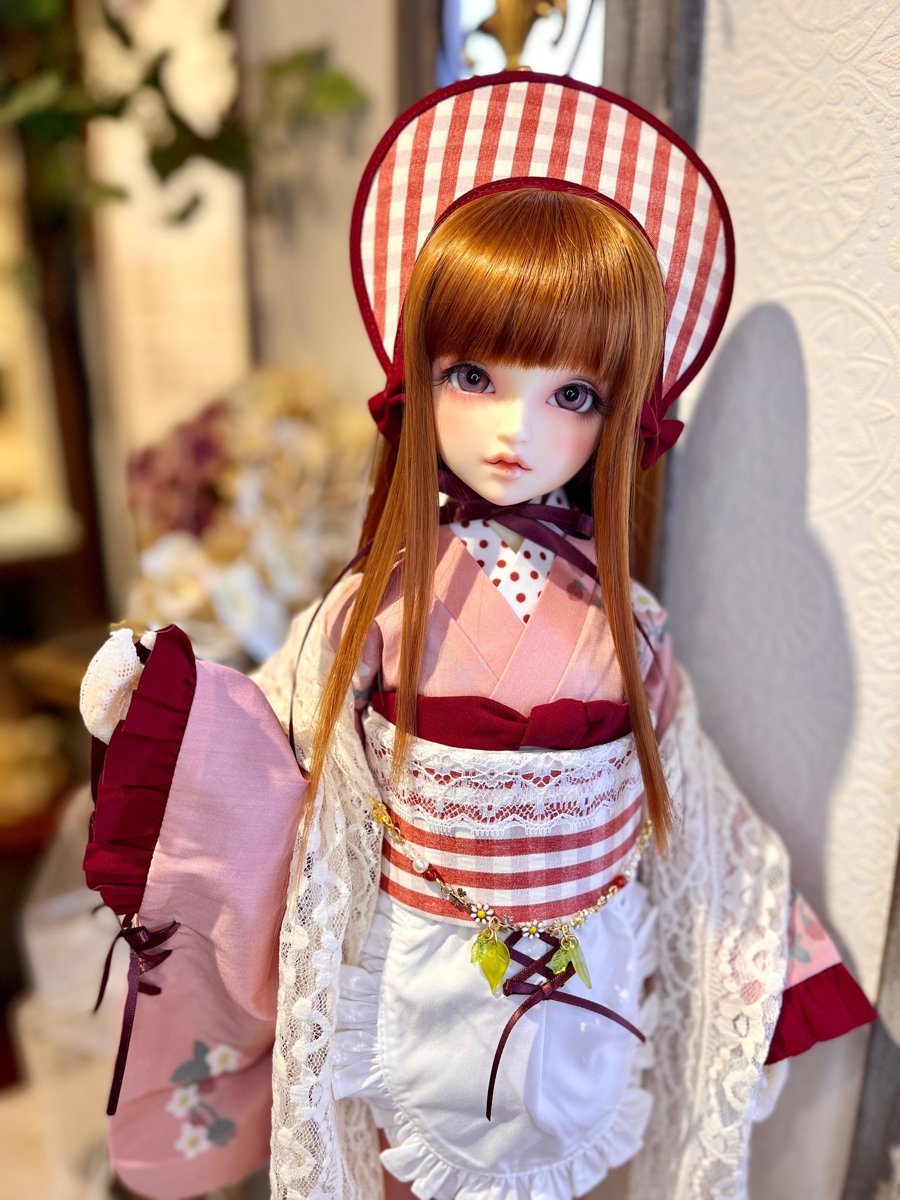 搬入設置サービス付 ボークス ドルフィー SD DD 衣装 苺摘みの乙女