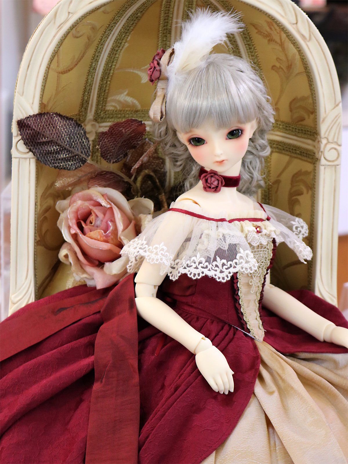 制作見本　◆Faire tale◆ SD 薔薇の雫ドレスドール服