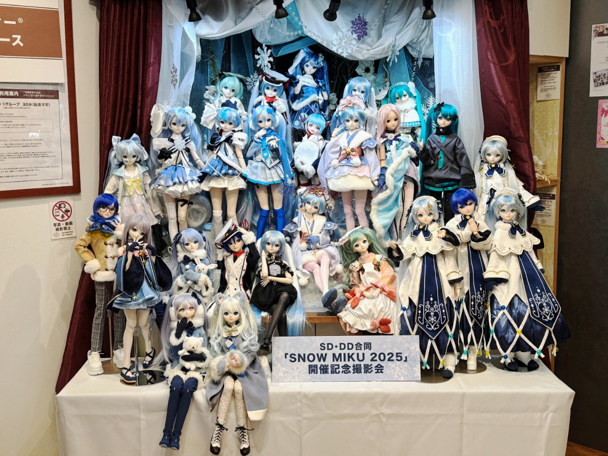 「SNOW MIKU 2025」開催記念撮影会へのご参加ありがとうございました！