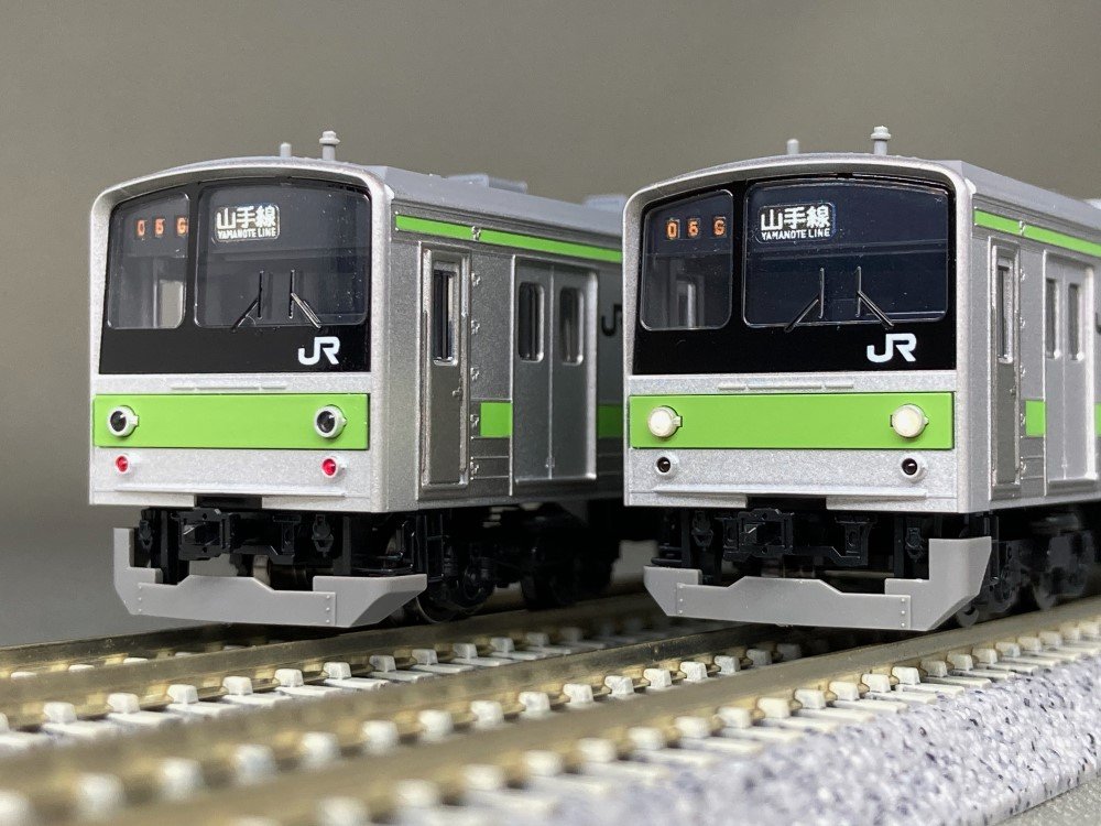 低価豊富なKATO 10-251/252＆10-852　205系　山手線色　11両＆201系　京葉線色　シングルアームパンタグラフ　10両セット　まとめて（条件付き出品） 通勤形電車