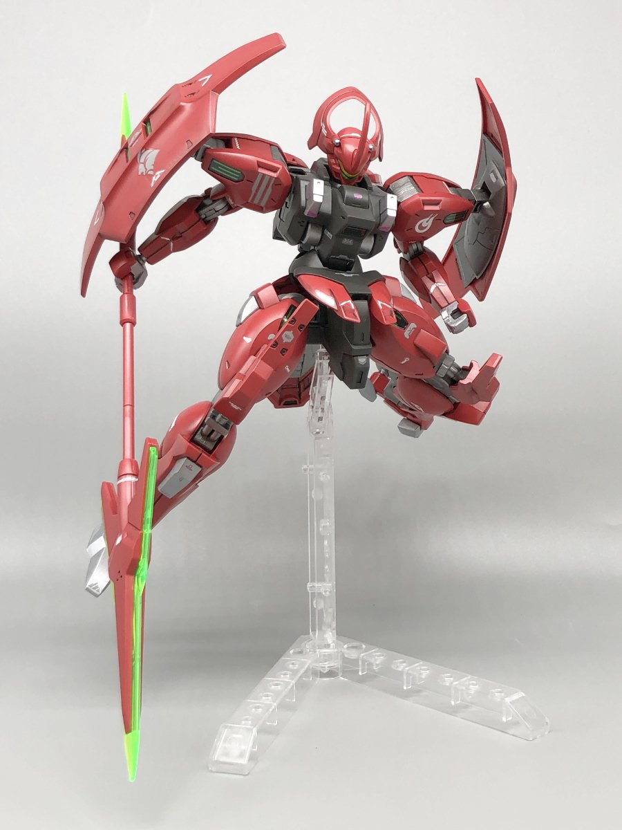 HG 1/144 ダリルバルデ 徹底改修 全塗装 完成品 グエル-