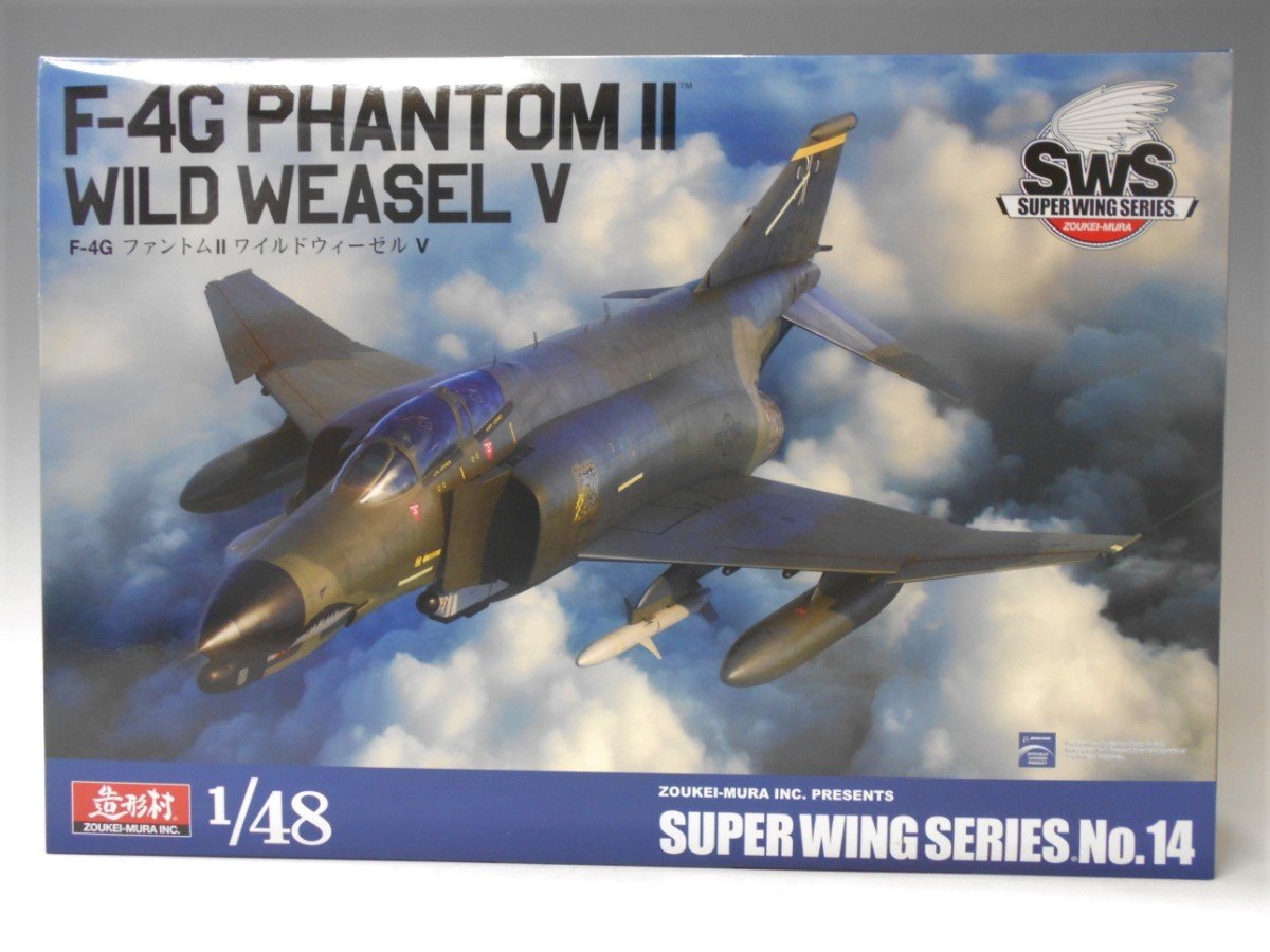 SWS 1/48 F-4G ファントムII ワイルドウィーゼル V」組立レビュー